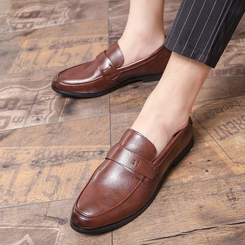 Men’s Casual Leather Loafers