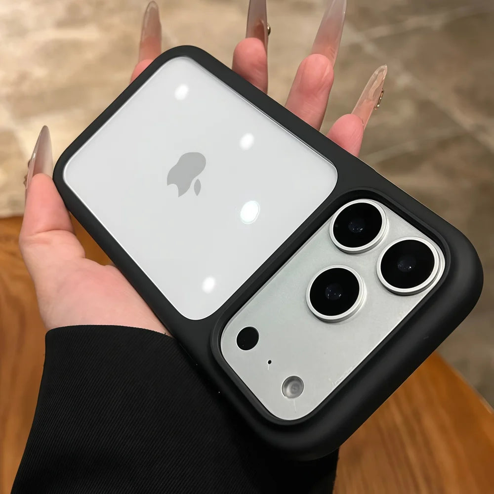 iPhone Case 17 Series – Transparent Touch Button
