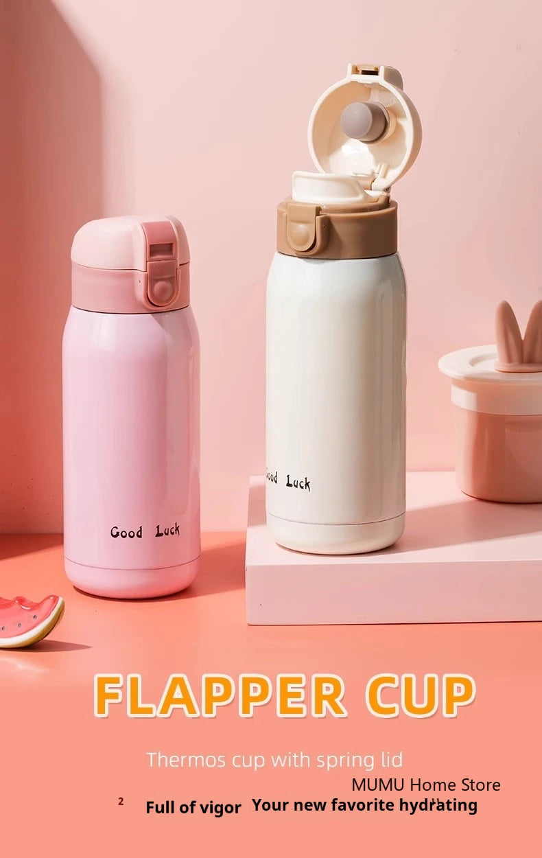 200/350ml Stainless Steel Pocket Thermos – Insulated