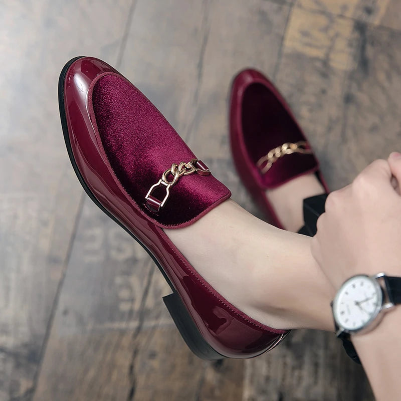 Men’s Suede Dress Loafers