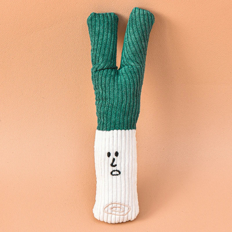 Plush Squeaky Dog Toy (Vegetable Series)