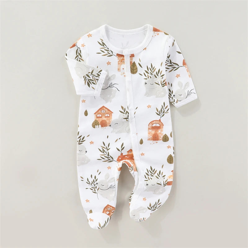 Newborn Baby Bodysuit & Romper – 0–9M