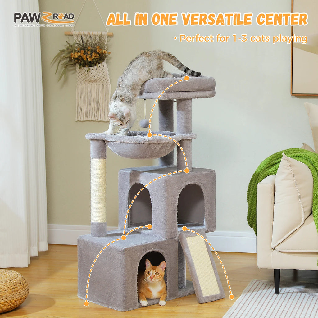 Multi-Level Cat Tower