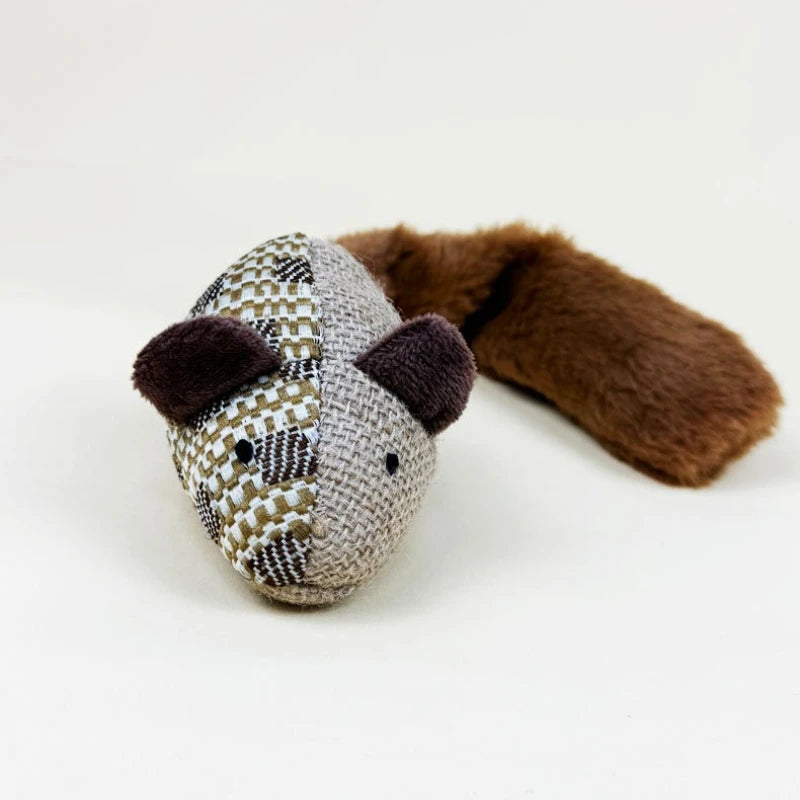 Plush Mouse Cat Toy