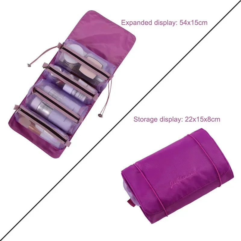 Large PU Leather Cosmetic Bag – Travel & Portable