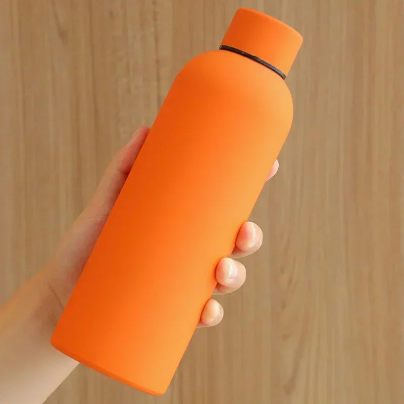 Stainless Steel Thermal Water Bottle – Insulated Vacuum Tumbler