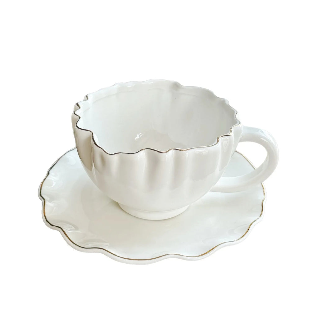 European Style Ceramic Coffee Cup Set