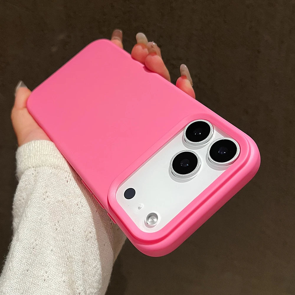 iPhone Case 17 Series – Candy Color Silicone