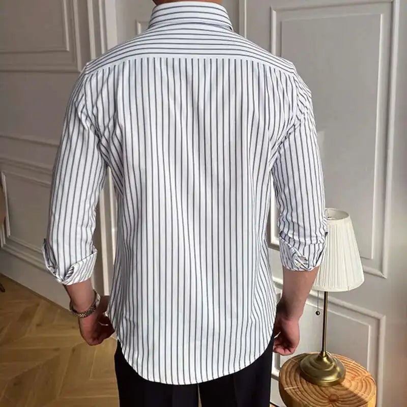 Men’s Casual Striped Shirt