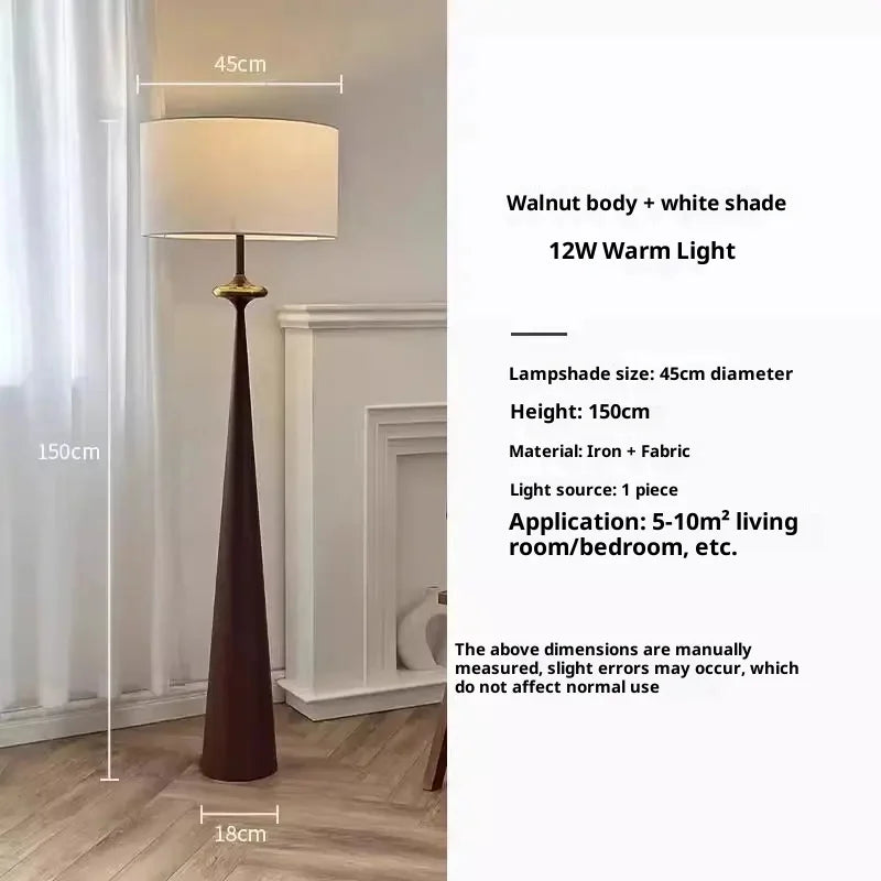 Nordic Floor Lamp Modern Minimalist Standing Light for Living Room Wabi-Sabi Inspired Luxury Design led lights room decoration