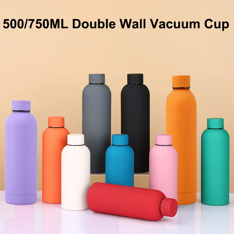500/750ml Small Mouth Stainless Steel Thermos – Double Wall