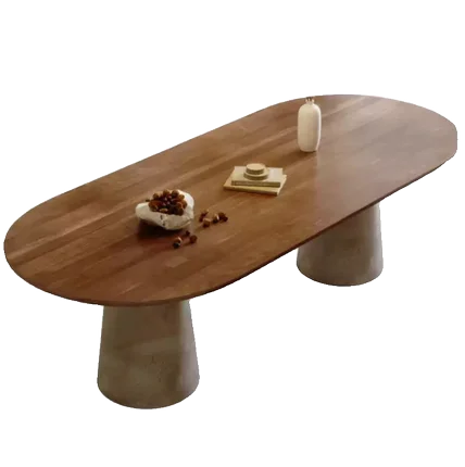 Designer Office Dining Table Wood Reception Space Saving Luxury Dining Table Center Dressing Study Muebles Living Room Furniture