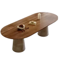Designer Office Dining Table Wood Reception Space Saving Luxury Dining Table Center Dressing Study Muebles Living Room Furniture