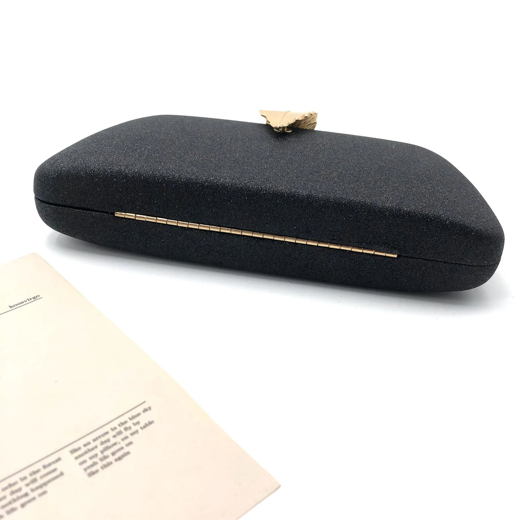 Elegant Evening Clutch Bag with Chain Strap in Acrylic for Women Suitable for Banquets And Cross-Border Events Hard Shell Squ...