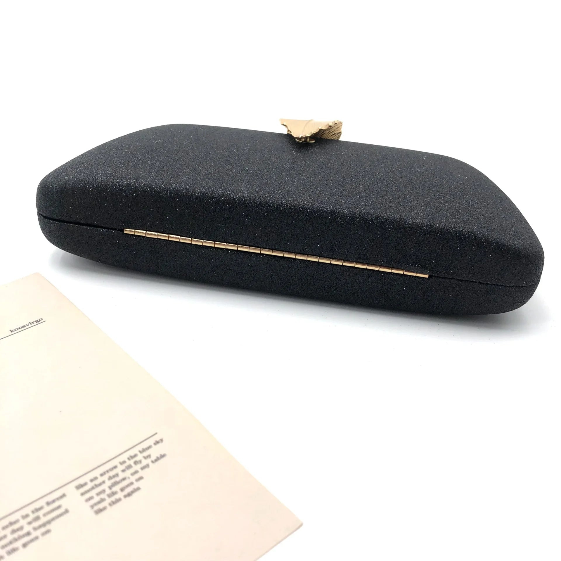 Elegant Evening Clutch Bag with Chain Strap in Acrylic for Women Suitable for Banquets And Cross-Border Events Hard Shell Squ...