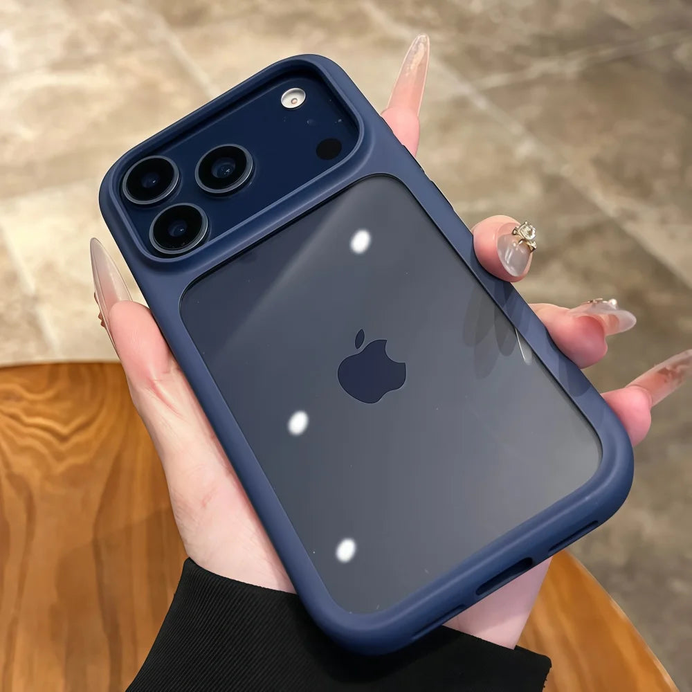iPhone Case 17 Series – Transparent Touch Button