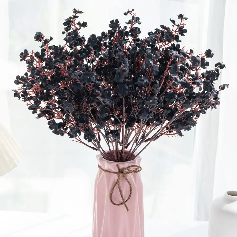 Artificial Silk Gypsophila Peach Flower – Home & Wedding Decor