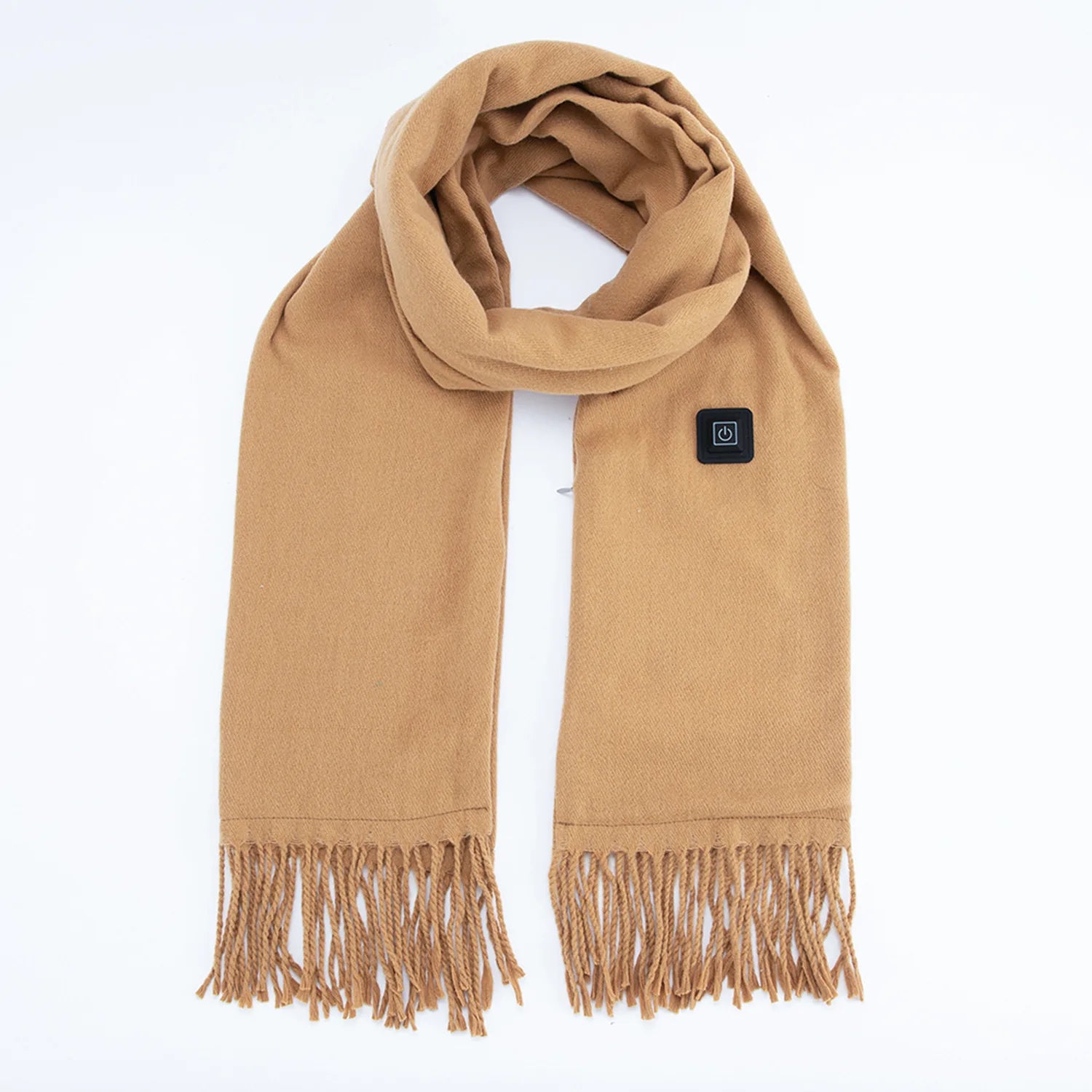 2025 USB Charging Electric Heated Scarf Rechargeable Adjustable Temperature Electric Winter Warmer Creative Unisex Warm Shawl