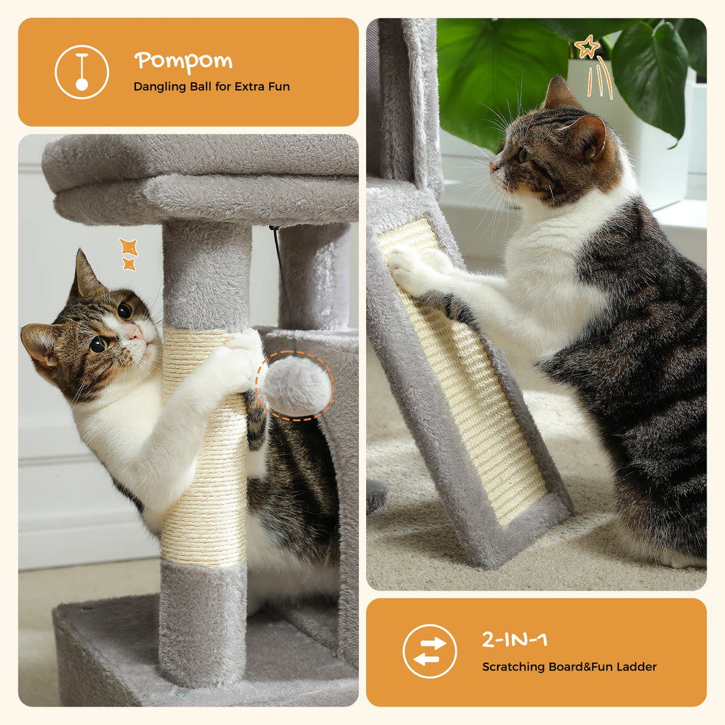 Multi-Level Cat Tower