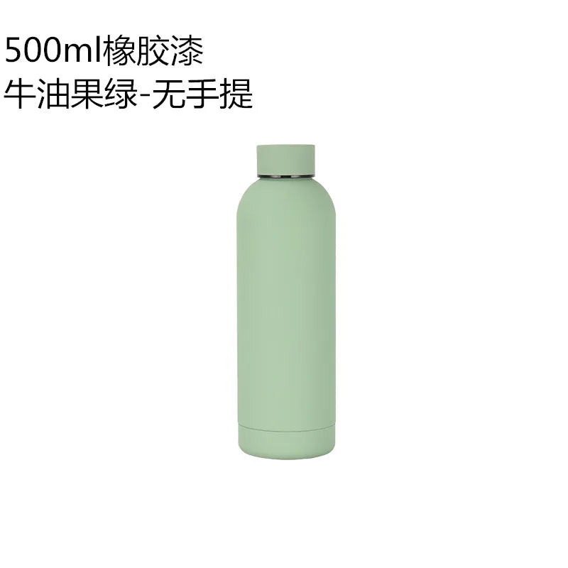 American Style Vacuum Thermos Small-mouth 500/750ml Double Wall Sports Vacuum Water Bottle