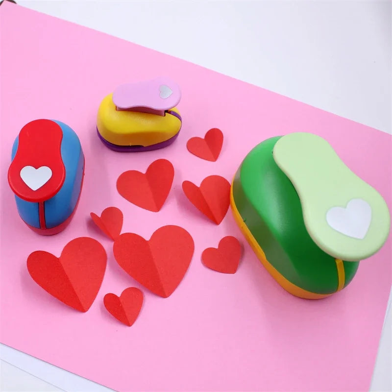 Heart-Shaped DIY Paper Punch – 8/16/25/38/50mm