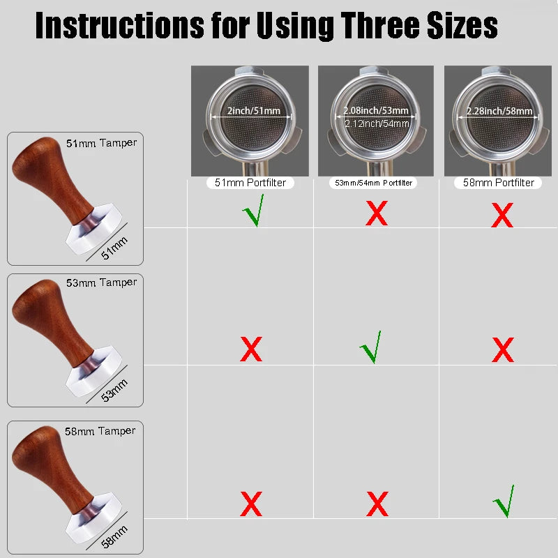 Barista Wood Tamper