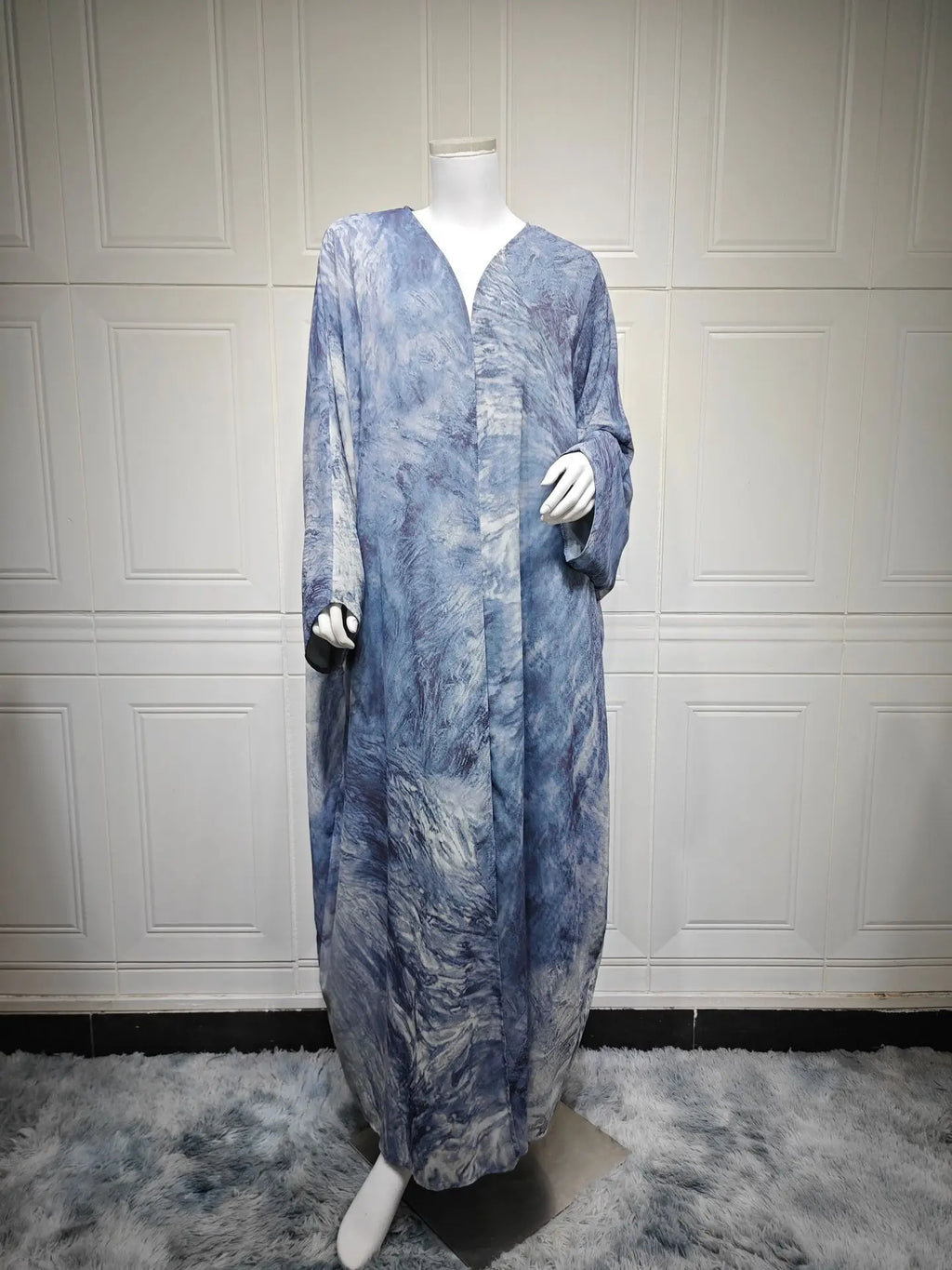 Women Muslim Abaya with Scarf Set DressRamadan Eid Print Cardigan Arab Long Robe Morocco Dubai Kaftan Islam Vestidos Jalabiya