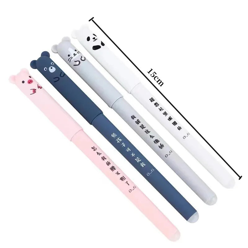 12pcs Panda Erasable Gel Pens – 0.5mm