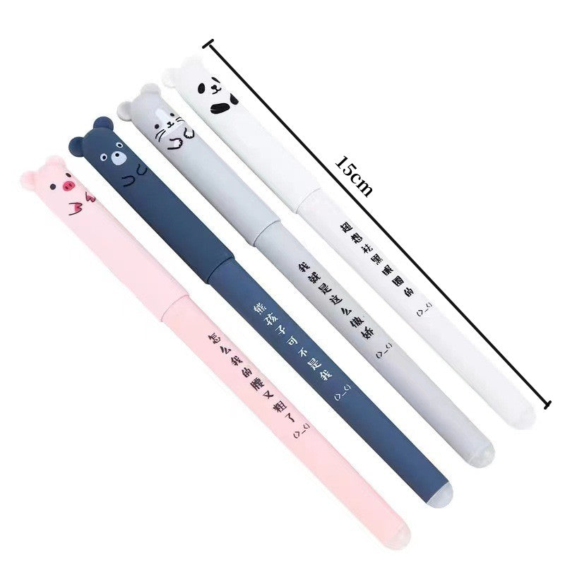 12pcs Panda Erasable Gel Pens – 0.5mm