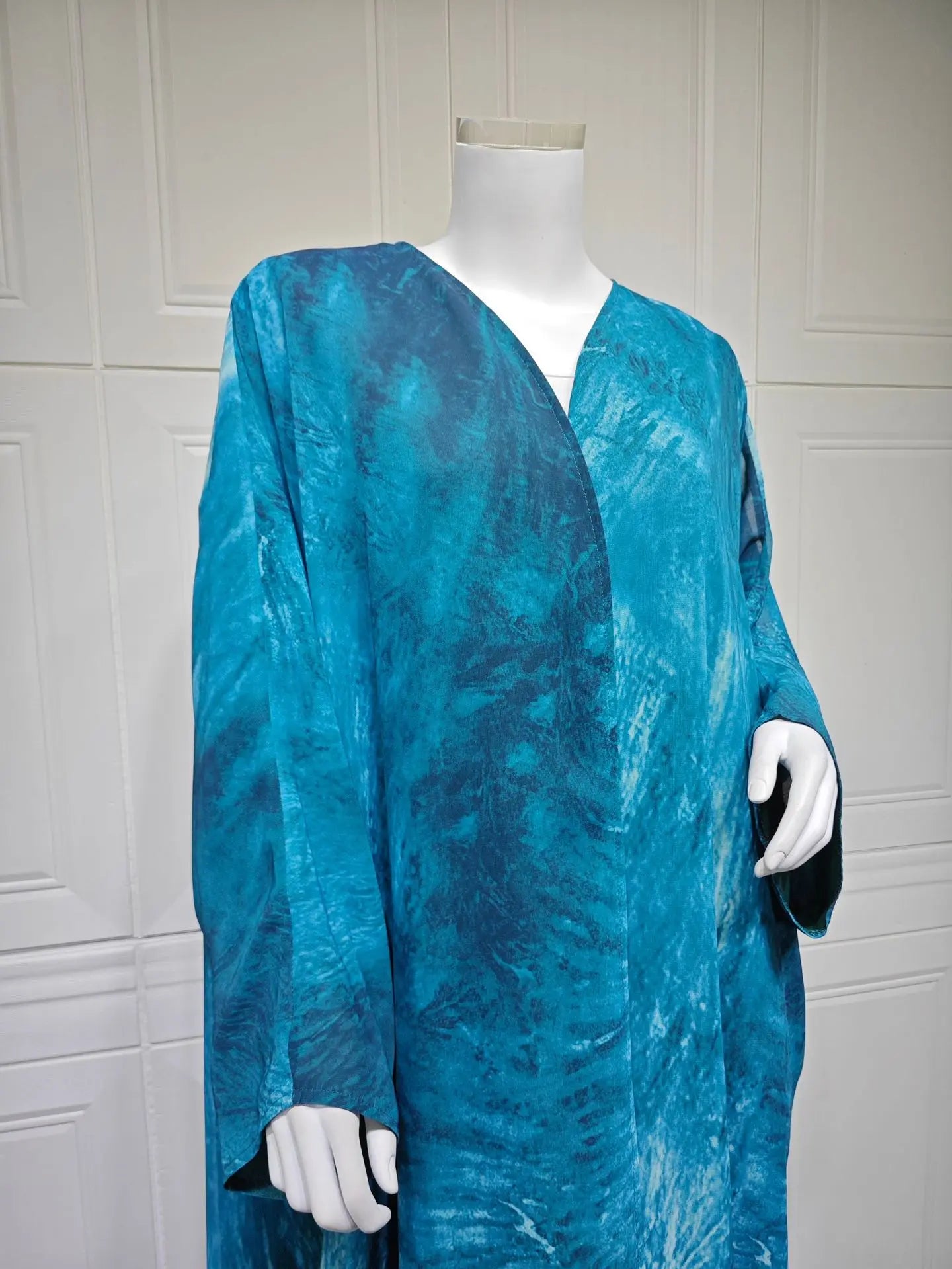 Women Muslim Abaya with Scarf Set DressRamadan Eid Print Cardigan Arab Long Robe Morocco Dubai Kaftan Islam Vestidos Jalabiya