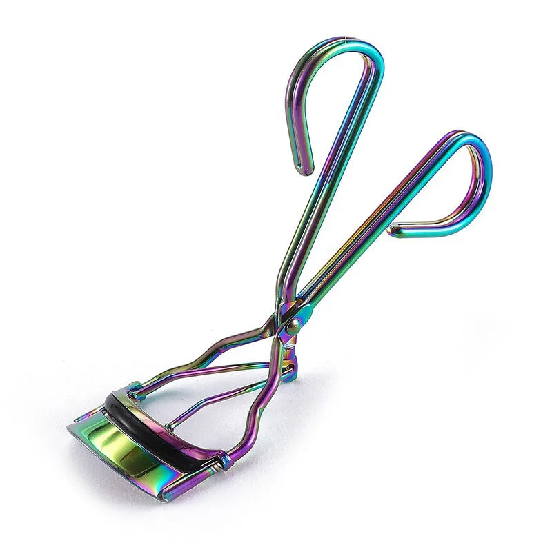 Sunflower Stainless Steel Eyelash Curler – Pearl White Natural Lift
