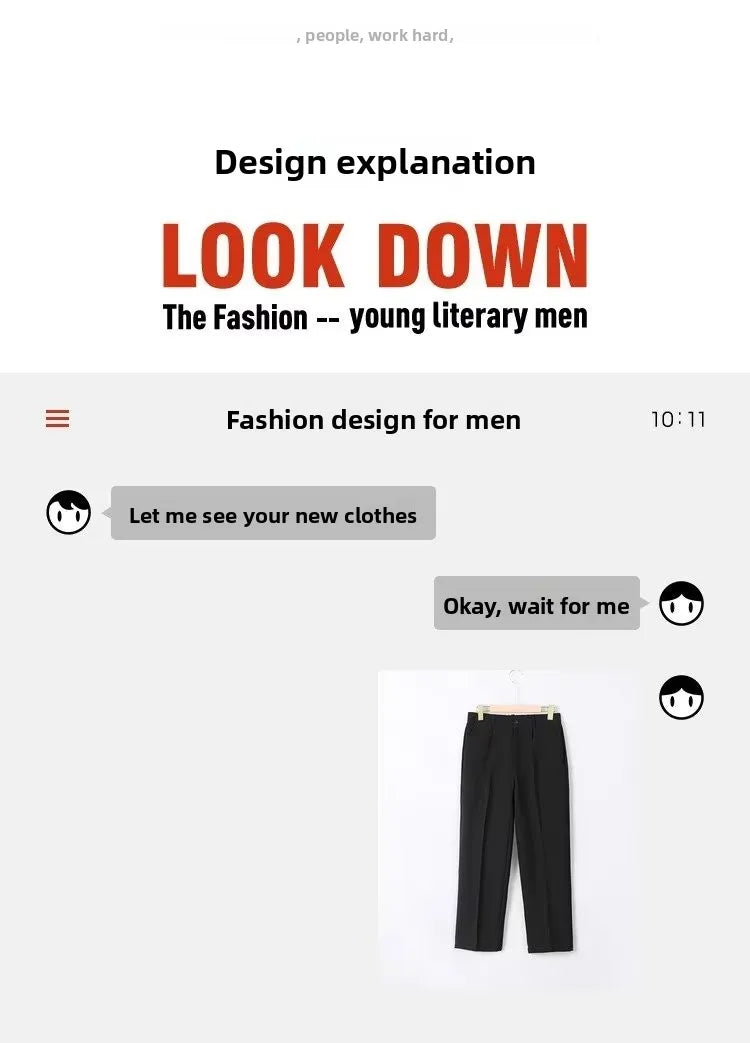 Men’s Ice Silk Pants
