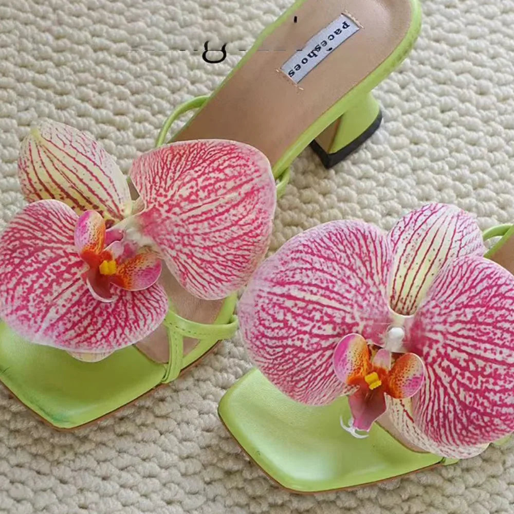 Butterfly Flower Shoe Charms