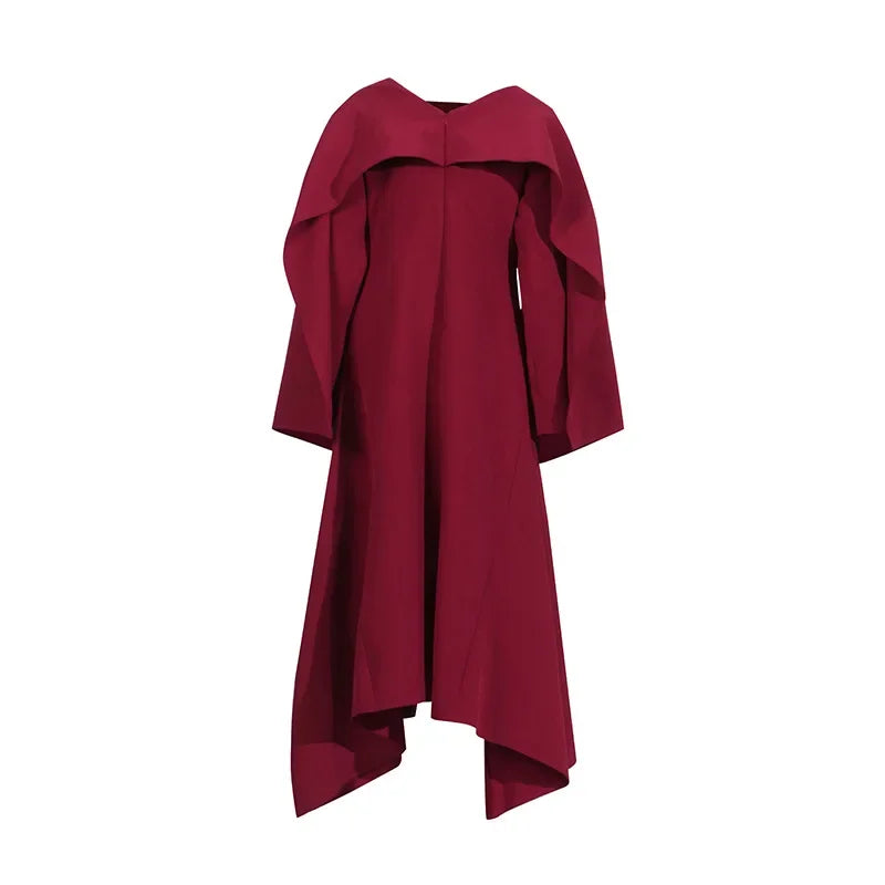 Elegant Long Dress with Shawl round Neck Slim Fit Sexy Sash Ankle Length Cotton Summer New Style from Mainland China Women's Dre