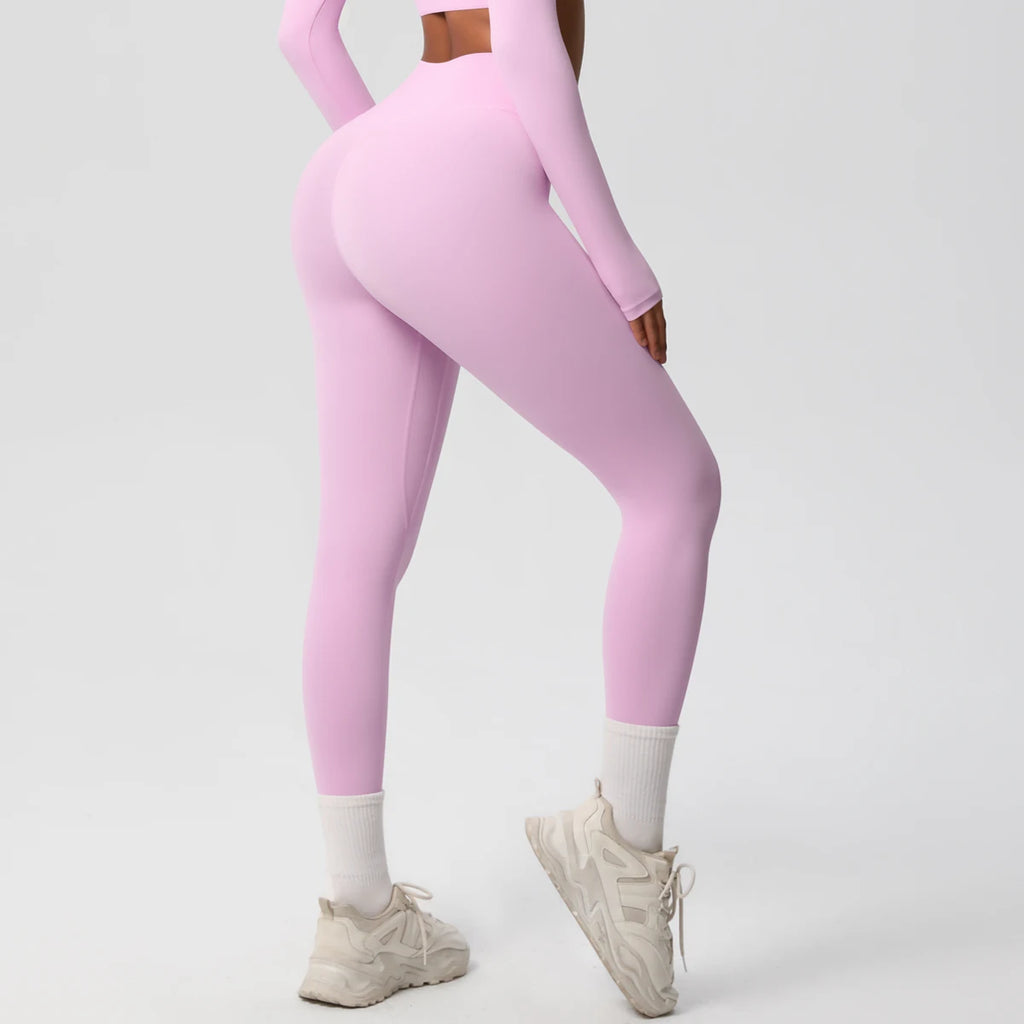 Yoga Leggings High Waist Naked Feeling Leggings Women Fitness Running Yoga Pants Energy Gym Tight Leggings Casual Workout Leggin