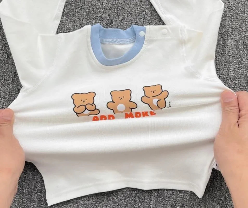 2PCS Cotton Baby Pajama Set – Autumn/Winter