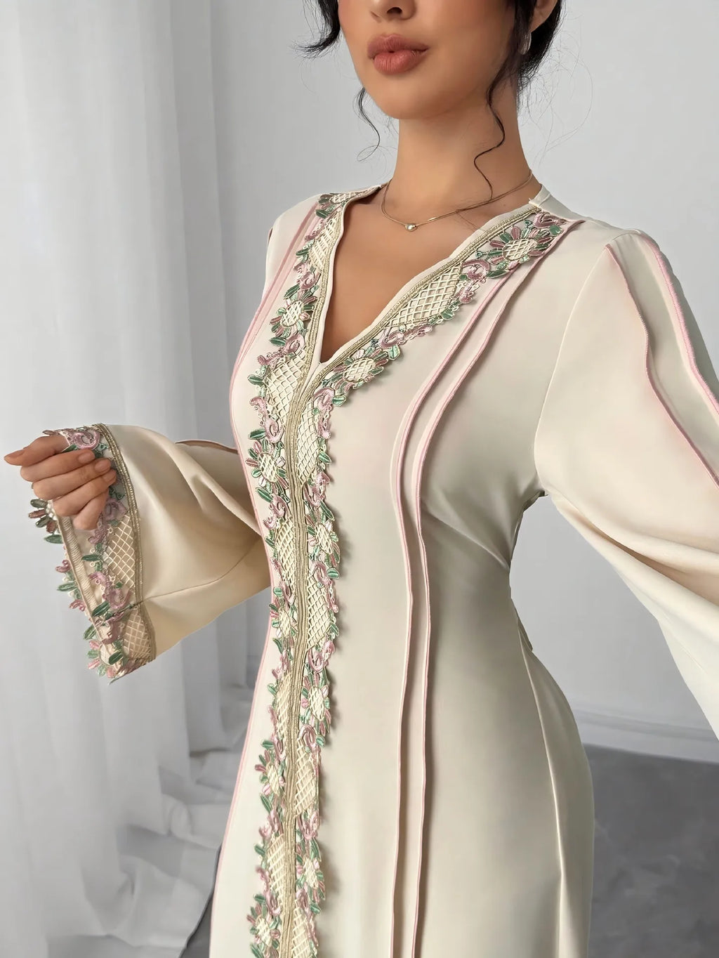 African Dresses For Women Elegant Spring Autumn Long Sleeve Dashiki Maxi Dress Ladies Traditional African Clothing Fairy Dreaes
