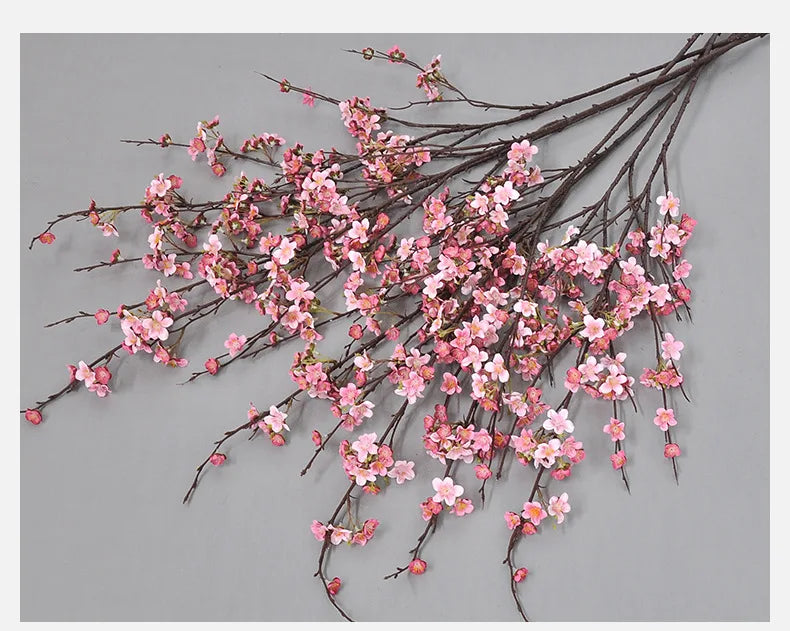 130cm Artificial Cherry Blossom Branch – Decorative