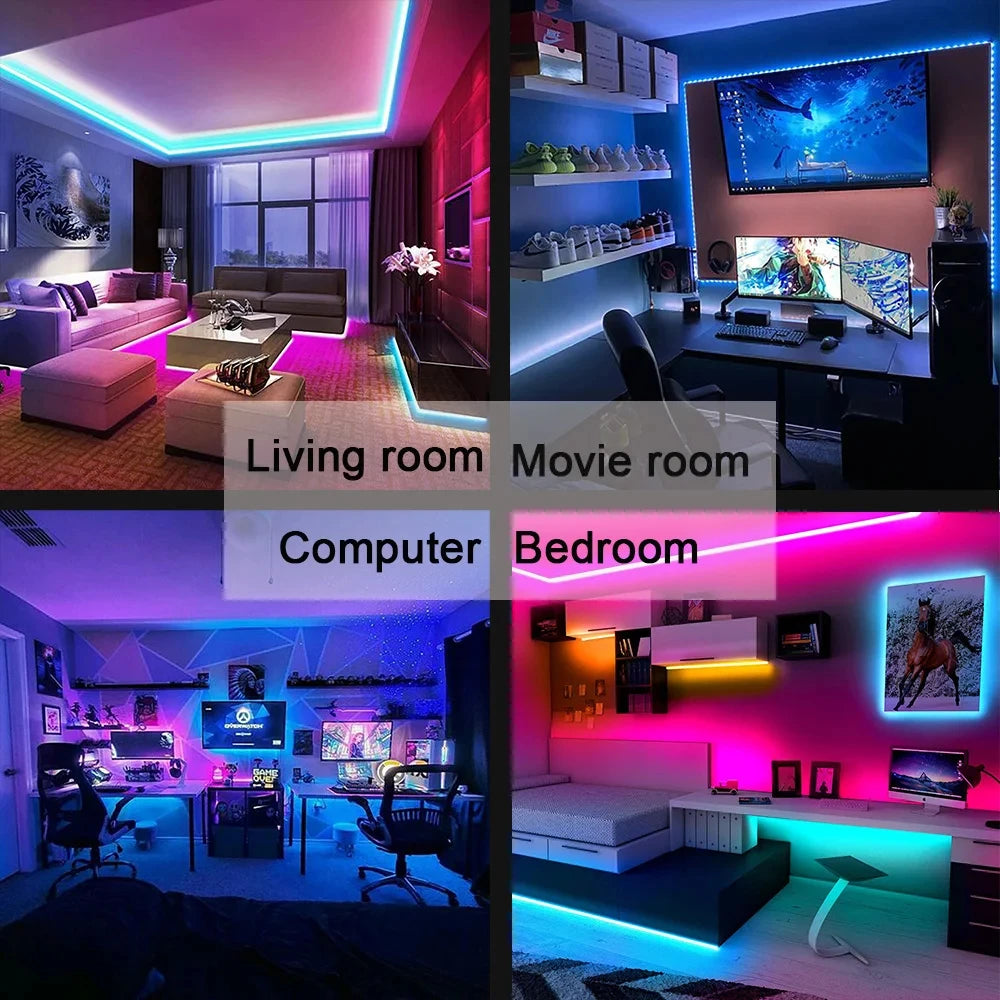 USB RGB LED Strip – 5V Flexible Tape Light
