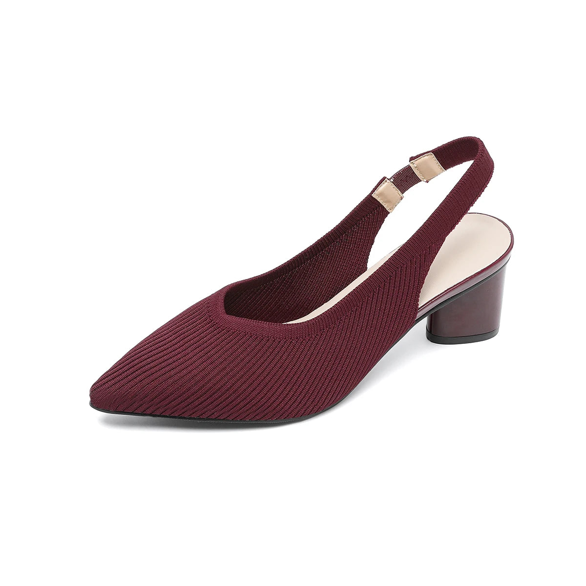 Women’s Knitted Pointed Heel Sandals