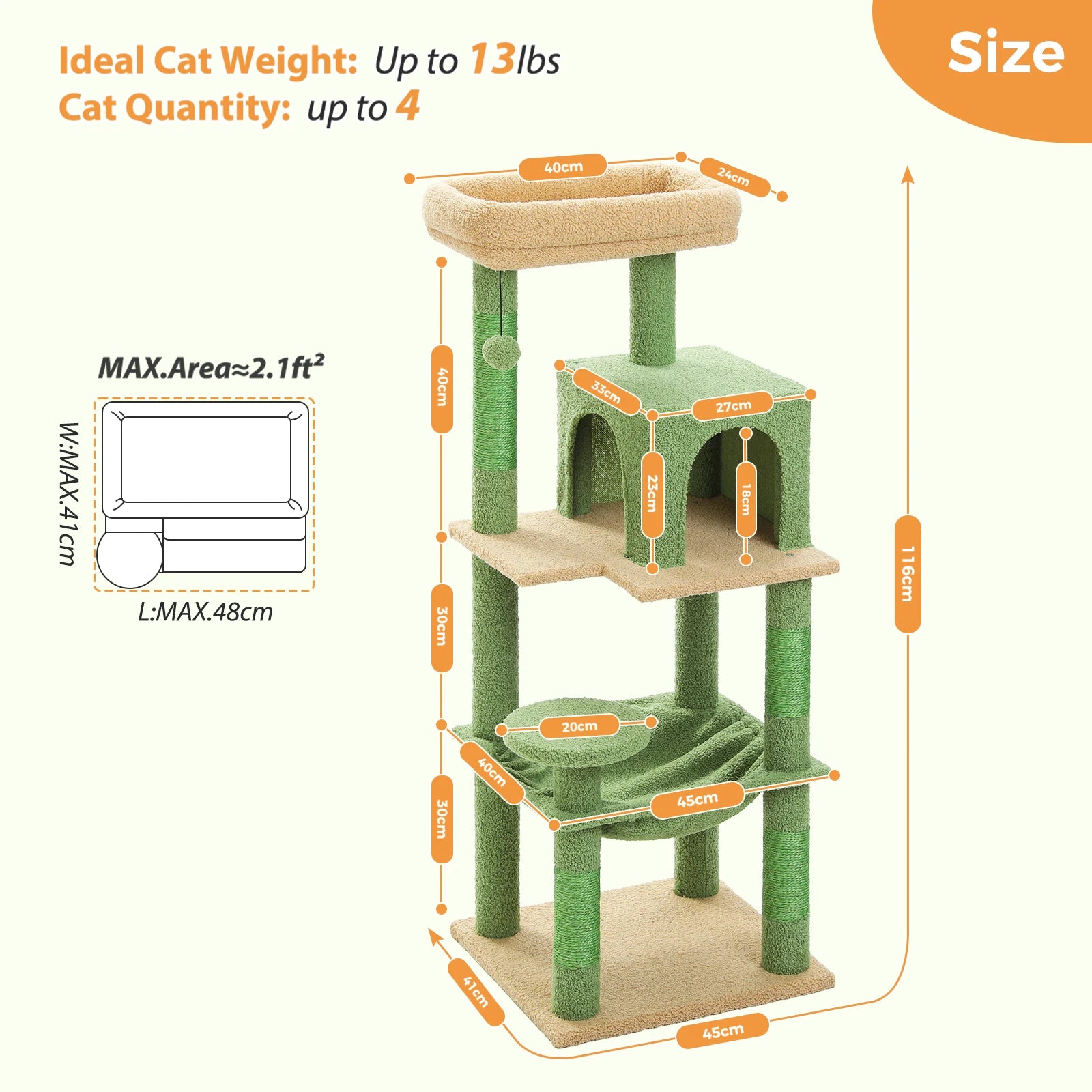 5-Level Cat Tree