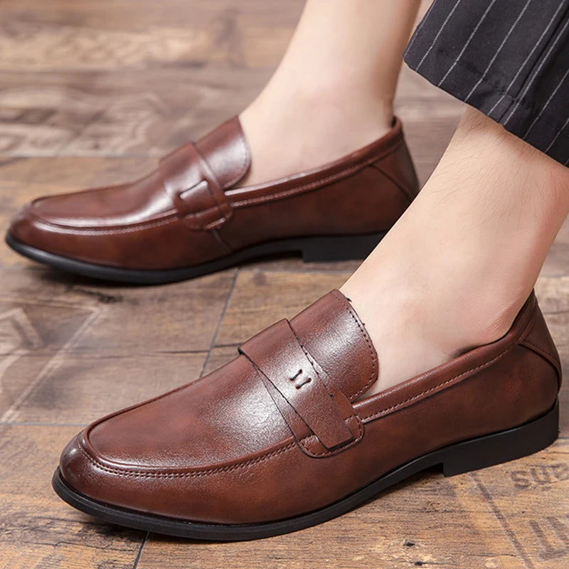 Men’s Casual Leather Loafers