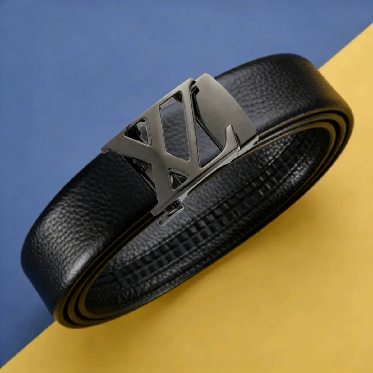 Men’s Multi-Color Metal Buckle Belt