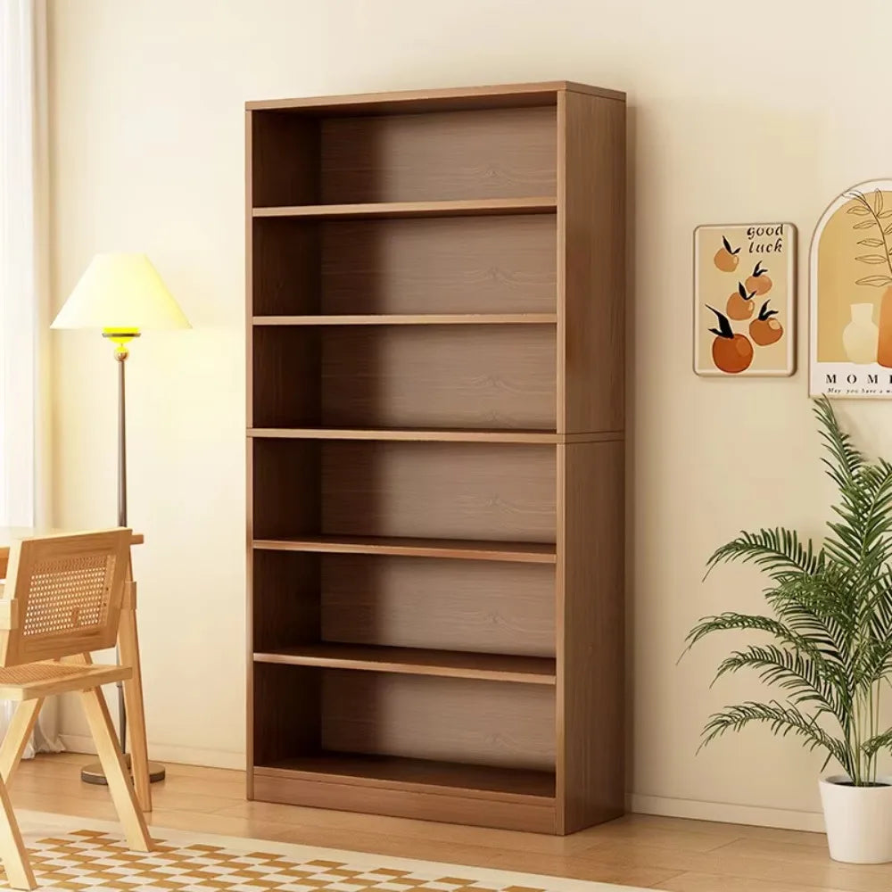 Modern Arched 8-Tier Bookcase – Floor Standing