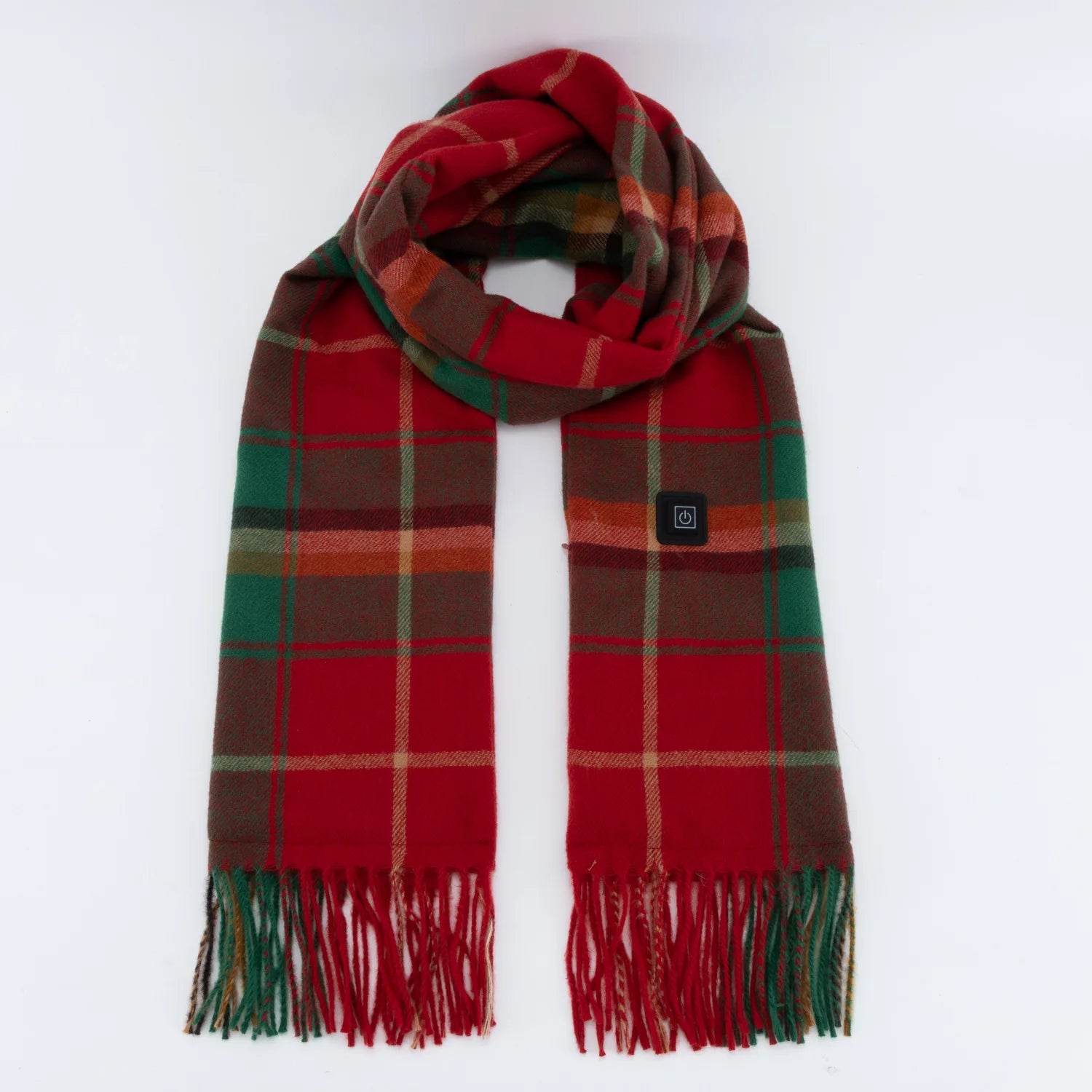 2025 USB Charging Electric Heated Scarf Rechargeable Adjustable Temperature Electric Winter Warmer Creative Unisex Warm Shawl