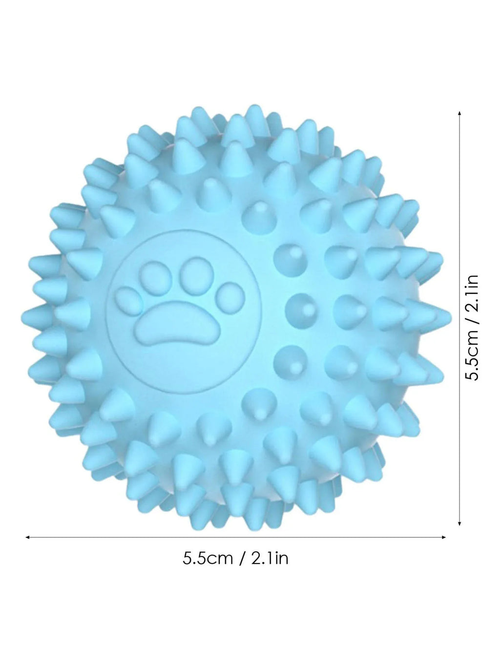 Interactive Rubber Chew Ball – Dog & Cat