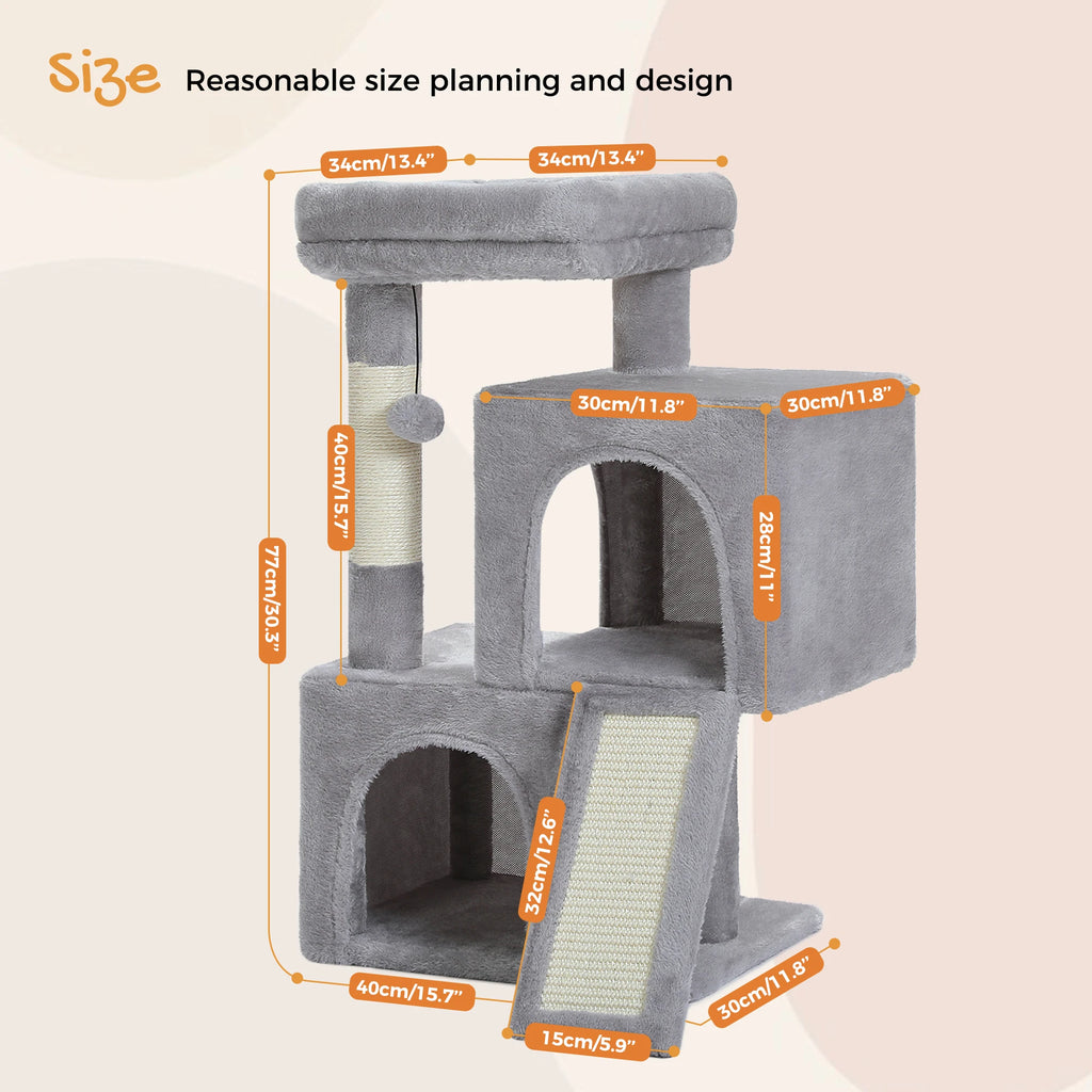 Multi-Level Cat Tower