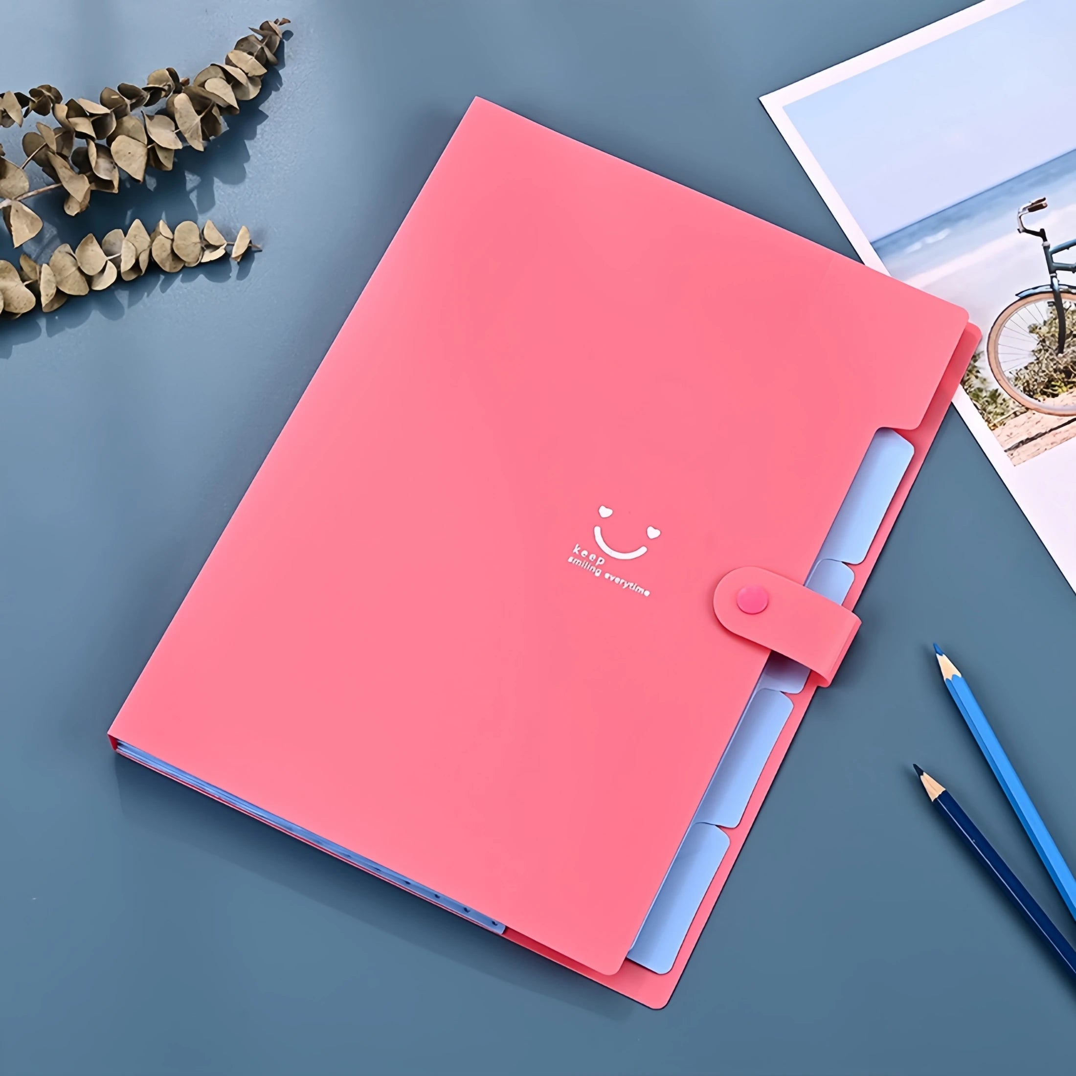 A4 Multi-Layer File Folder – Candy Colors