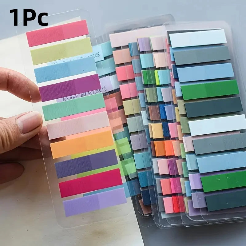 200pcs European Vintage Fluorescent PET Labels – 10 Colors