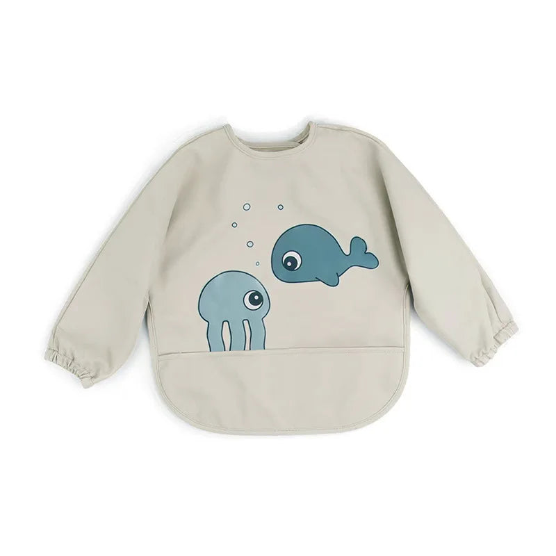Ayaco.Fan PU Baby Bib – Cartoon Design